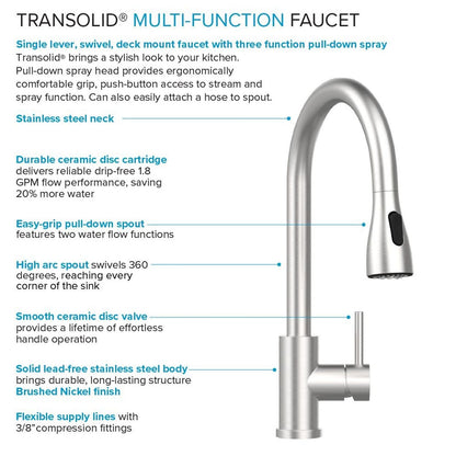 Évier de buanderie et lavabo en acier inoxydable Transolid EWS-2422S de 24 po de largeur x 22 po de profondeur x 35 po de hauteur - 24 po x 22 po