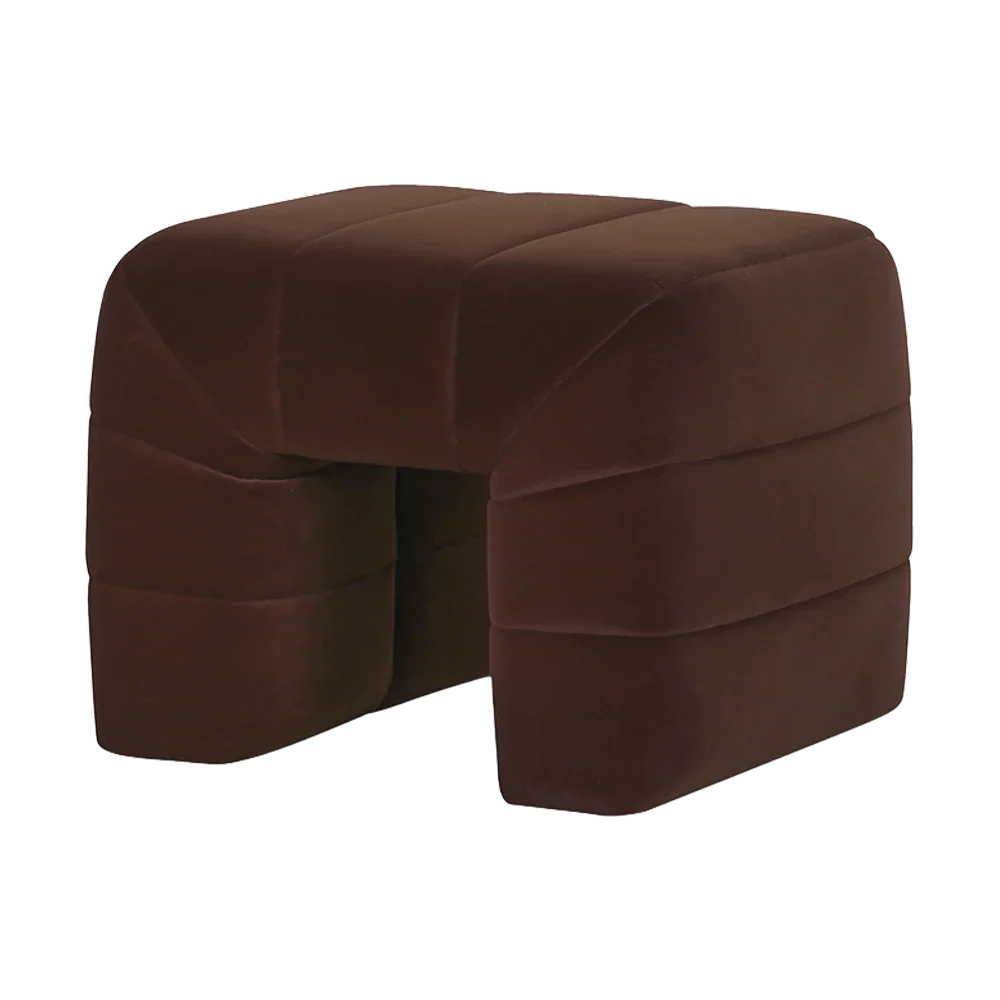 Tabouret Truffa Marron
