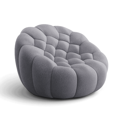 Fauteuil lounge Warby gris