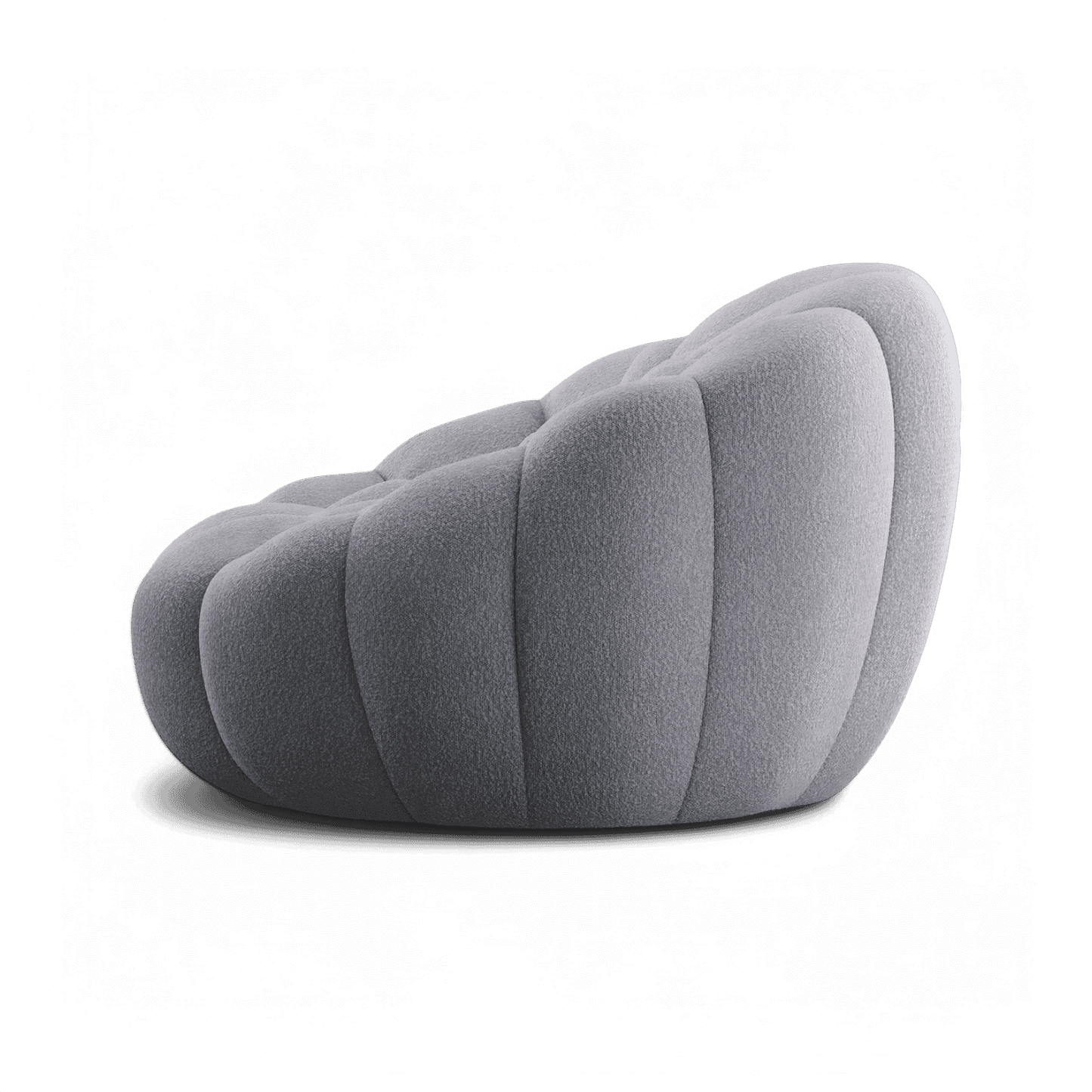 Fauteuil lounge Warby gris