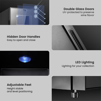 Réfrigérateur à vin Yeego pour 8 bouteilles