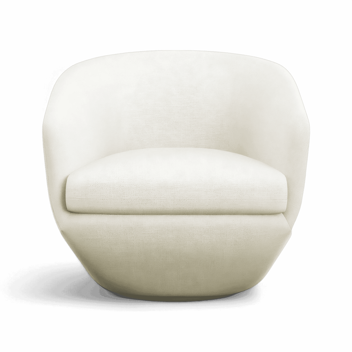 Fauteuil Akira blanc cassé