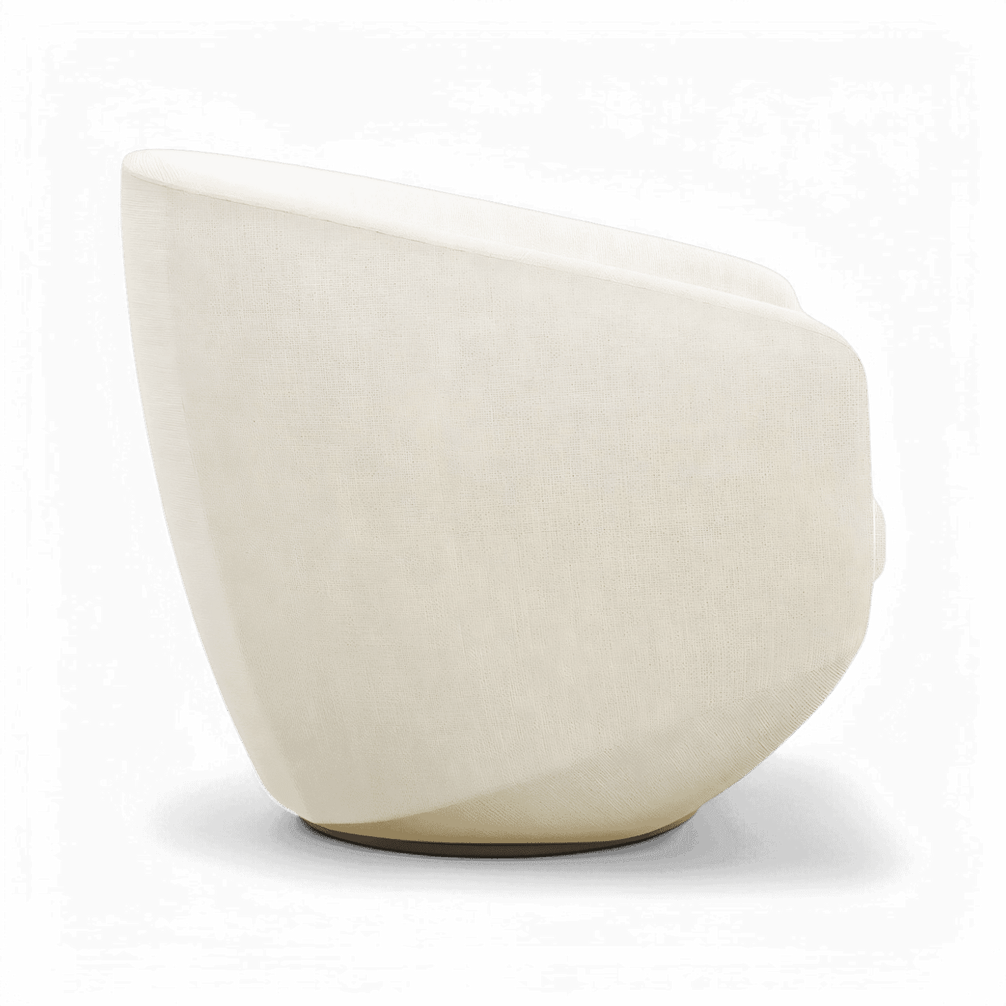 Fauteuil Akira blanc cassé