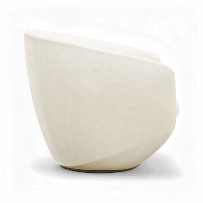 Fauteuil Akira blanc cassé