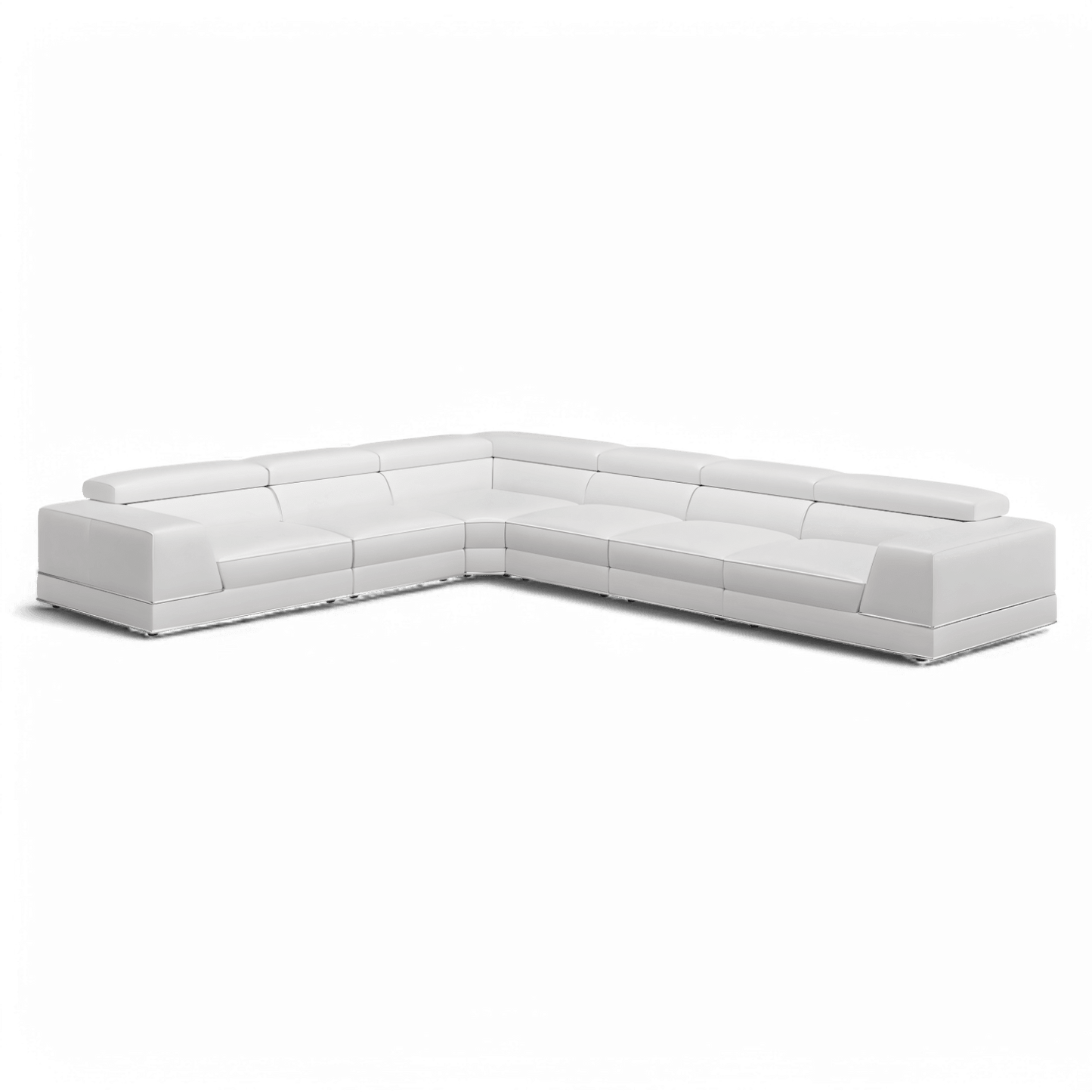 Canapé modulable extensible Amadeo blanc