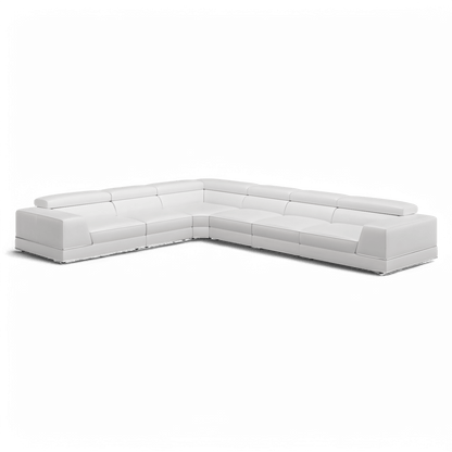 Canapé modulable extensible Amadeo blanc