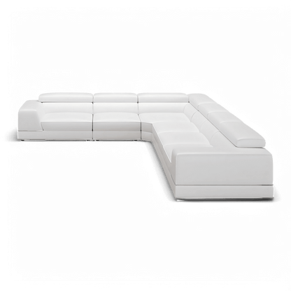 Canapé modulable extensible Amadeo blanc