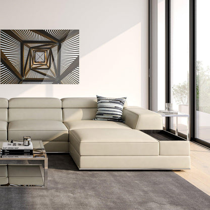 Pouf Amadeo Gris Clair