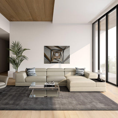 Canapé modulable 3 pièces Amadeo gris clair