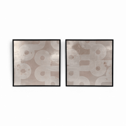 Arc de Calme 24 x 24 (Ensemble de 2)