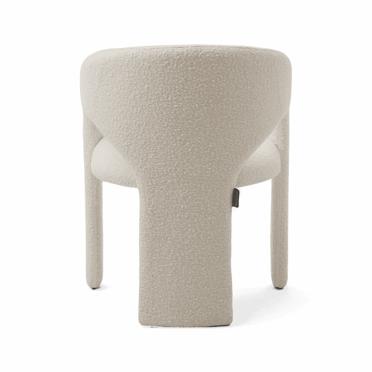 Chaise de salle à manger Aria Boucle blanche