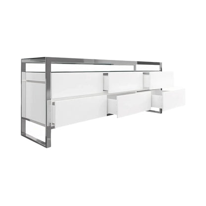 Commode Bari blanche