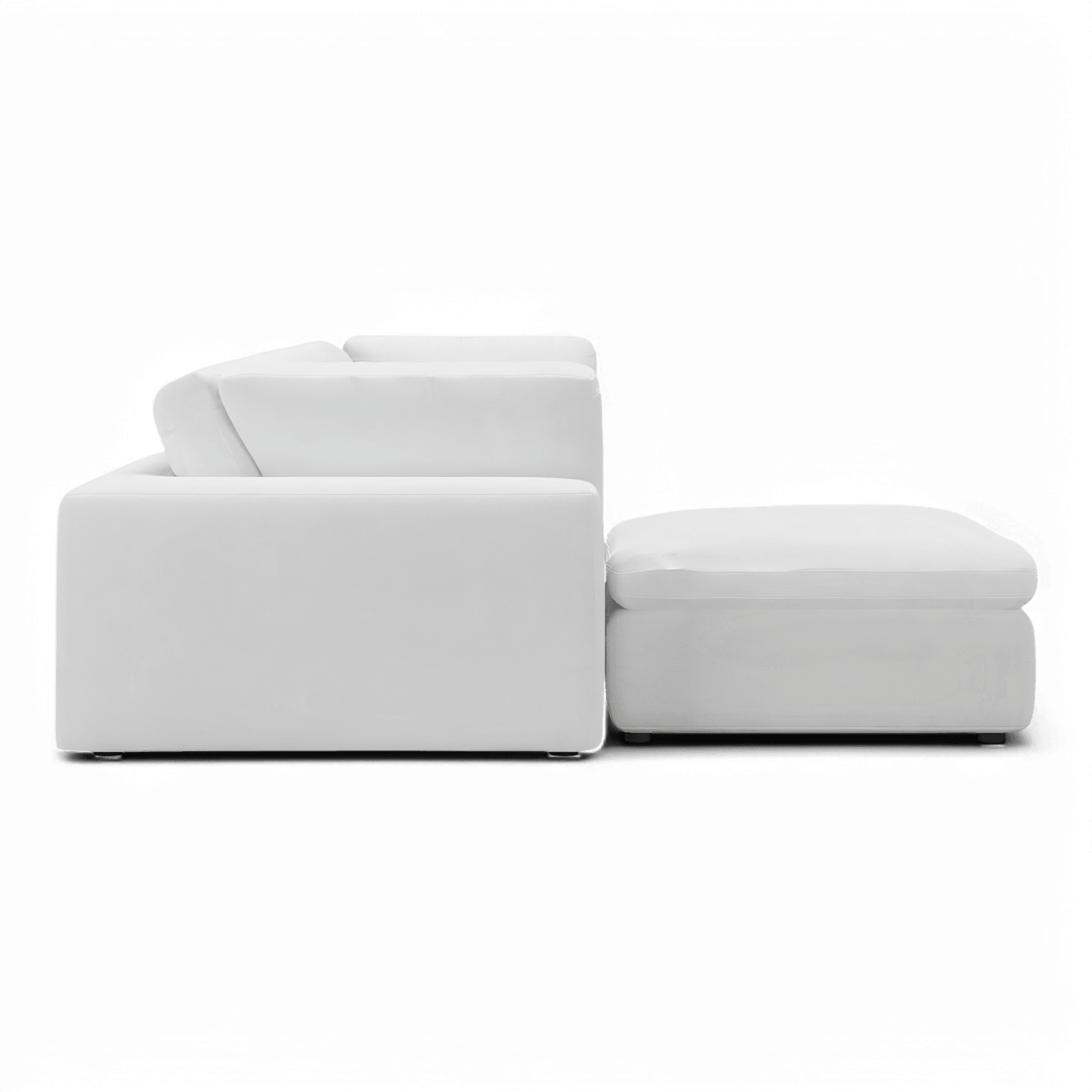 Canapé modulable Bloom 4 pièces blanc