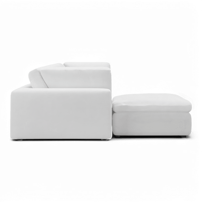 Canapé modulable Bloom 4 pièces blanc