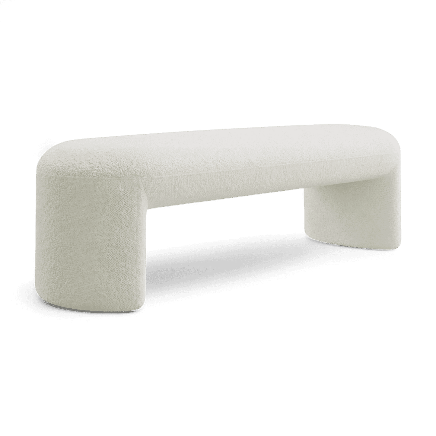 Banc Boba Blanc Boucle
