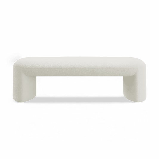 Banc Boba Blanc Boucle