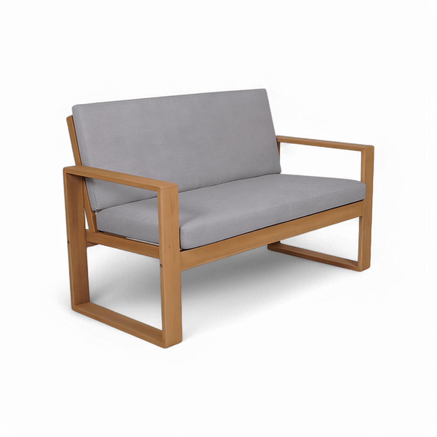 Canapé d'extérieur 2 places Bocay gris clair