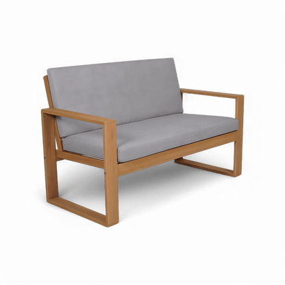 Canapé d'extérieur 2 places Bocay gris clair