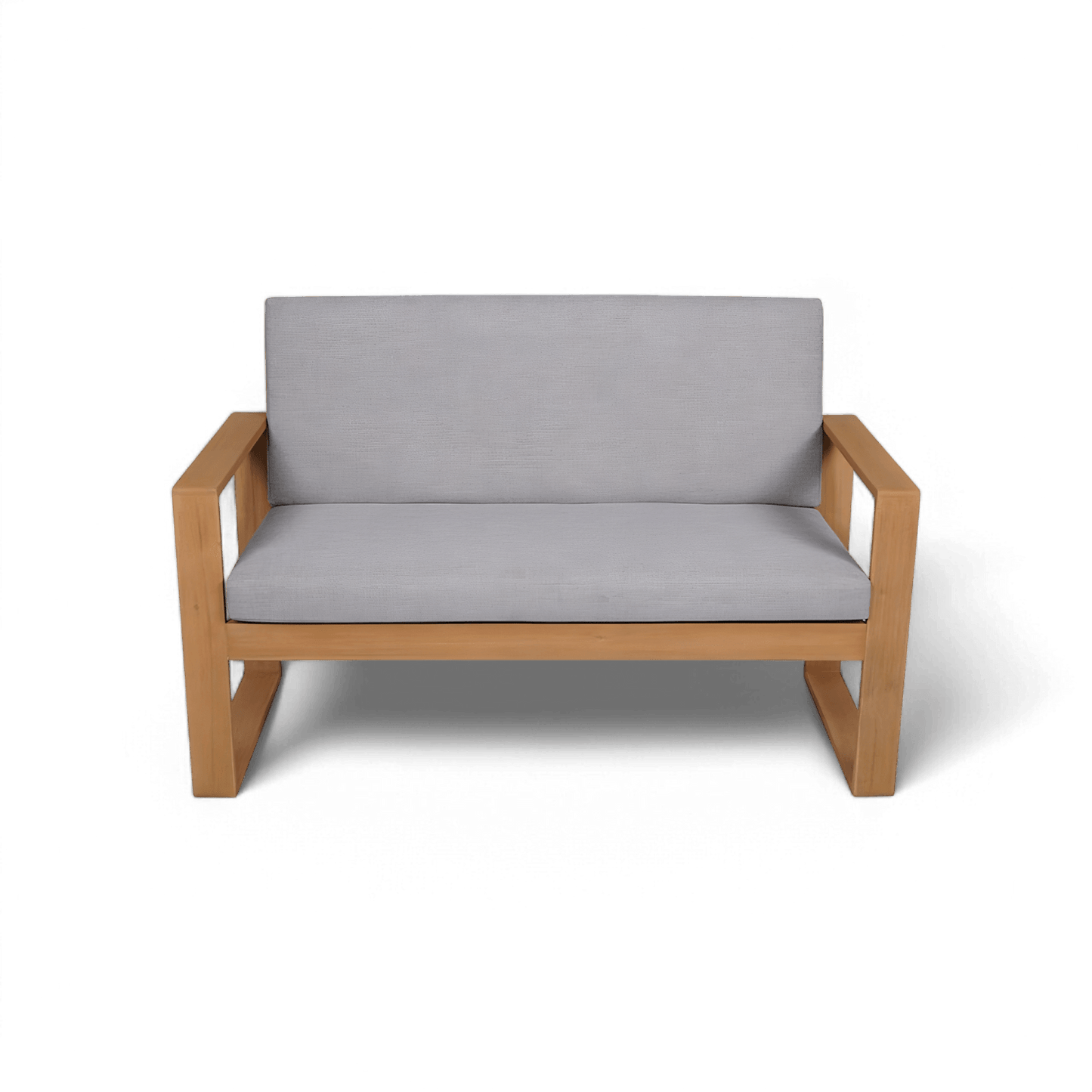 Canapé d'extérieur 2 places Bocay gris clair