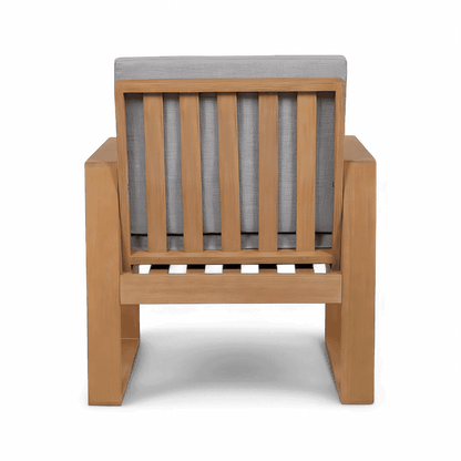 Fauteuil d'extérieur Bocay gris clair