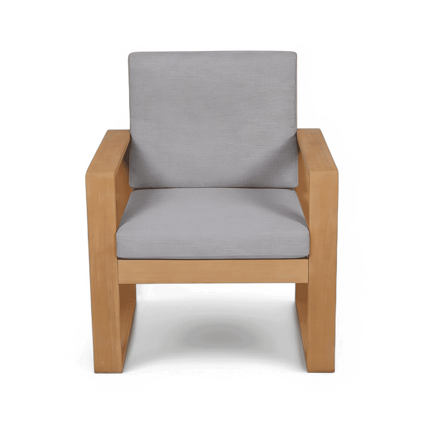 Fauteuil d'extérieur Bocay gris clair