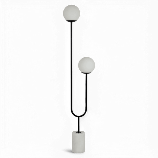 Lampadaire Brisa Noir et Blanc