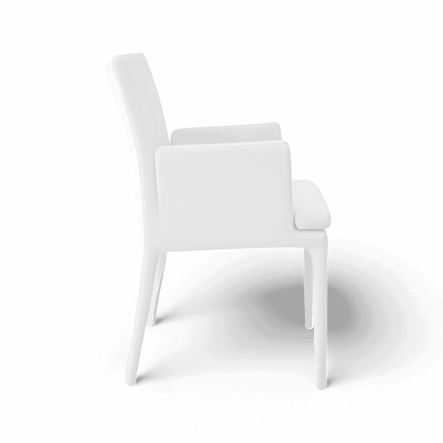 Chaise de salle à manger Camille blanche
