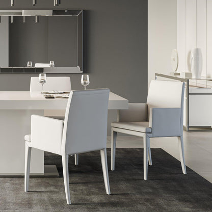 Chaise de salle à manger Camille blanche