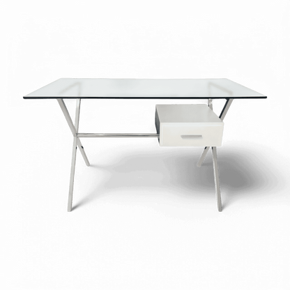 Bureau Edison blanc