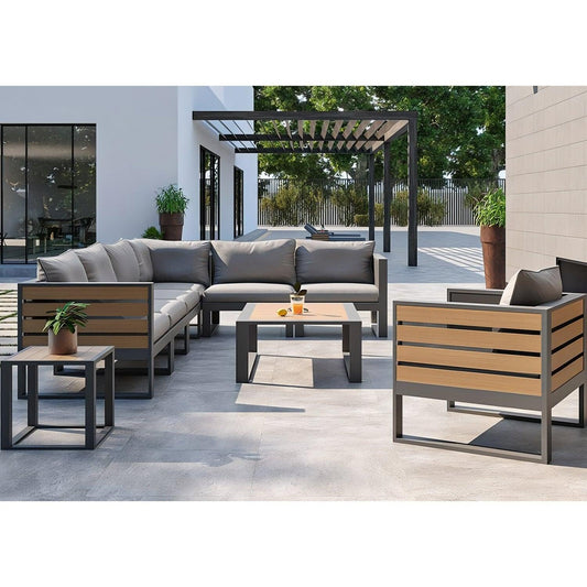 Fauteuil d'extérieur Fidji Taupe