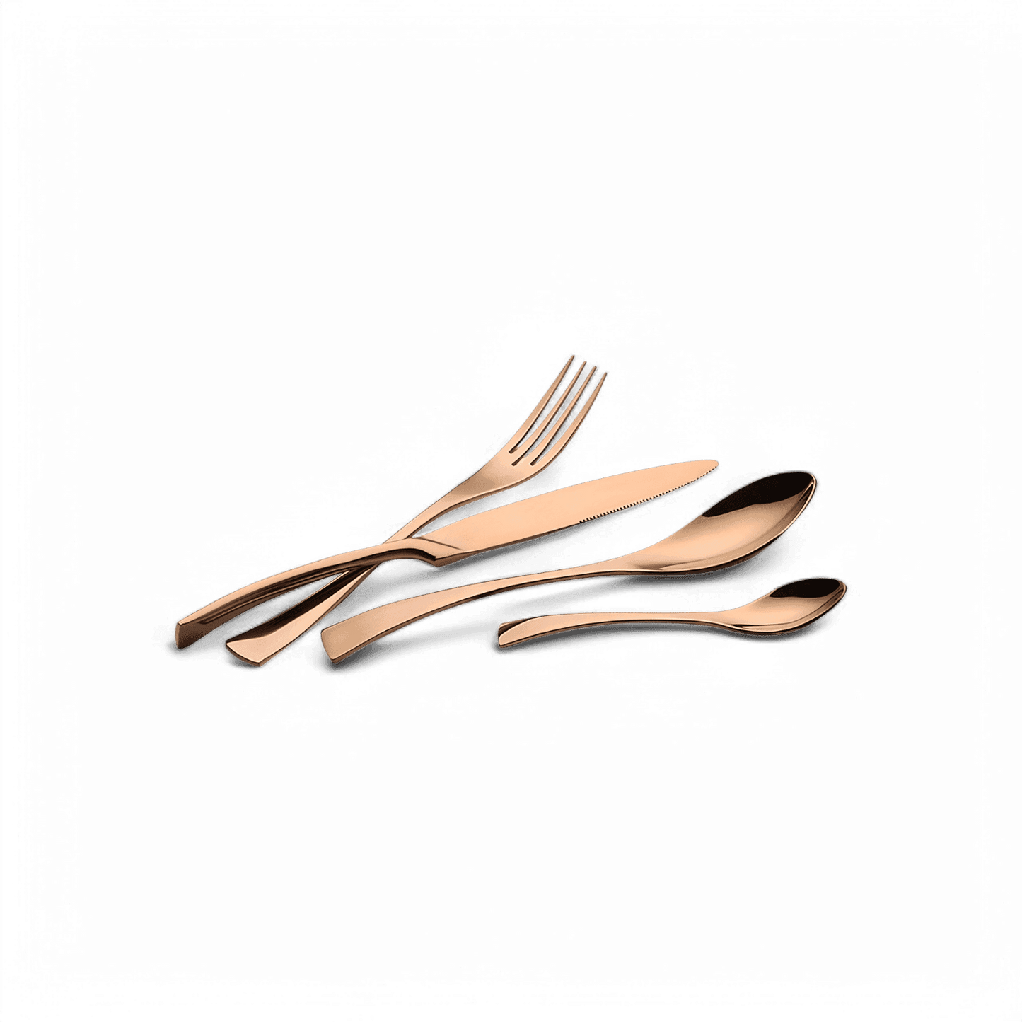Couteaux d'argenterie Forma Or rose