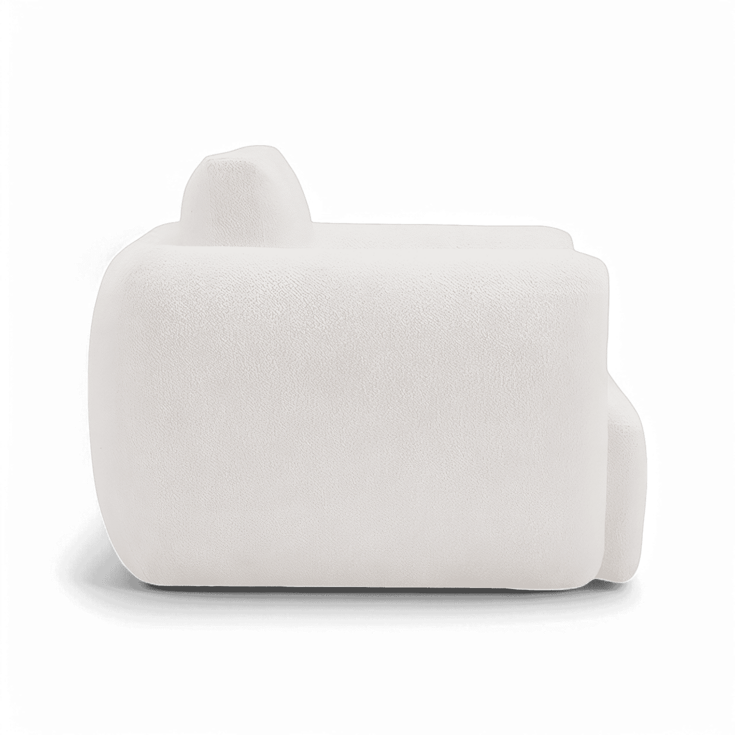 Fauteuil Gabriele Blanc Boucle