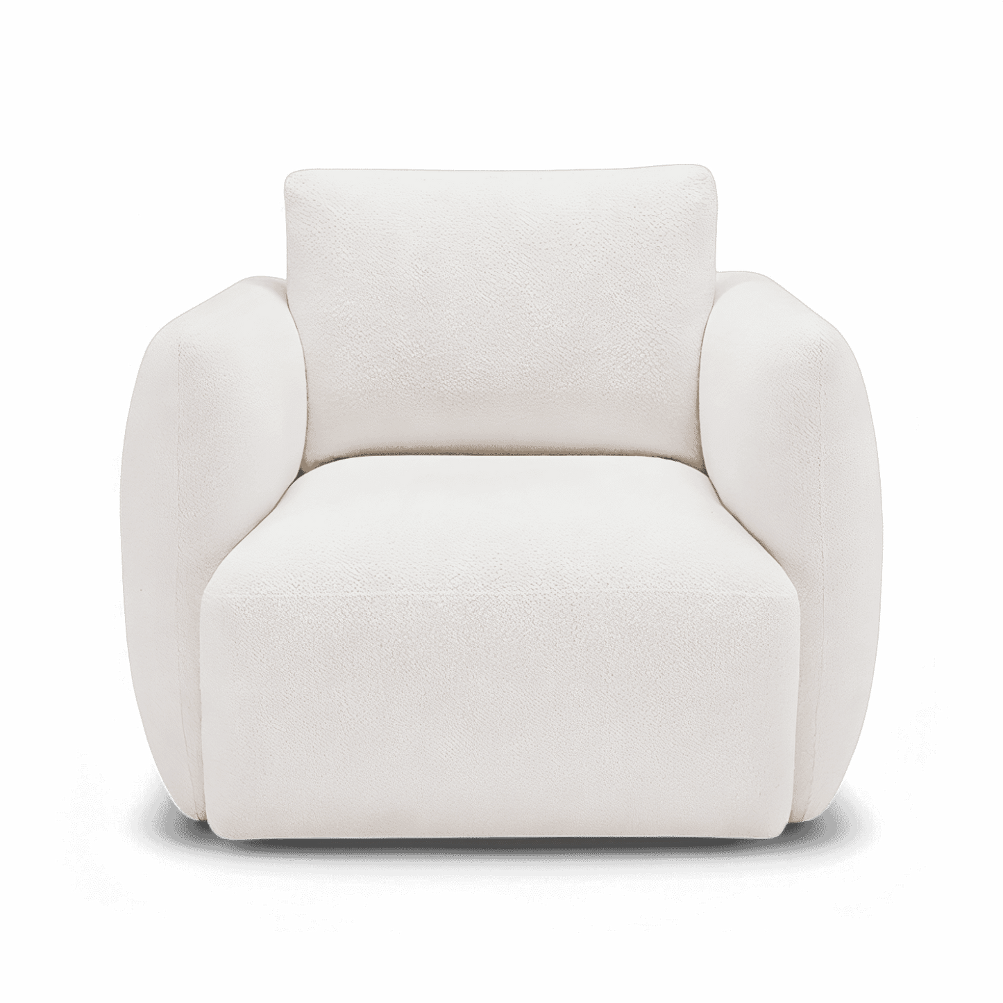 Fauteuil Gabriele Blanc Boucle