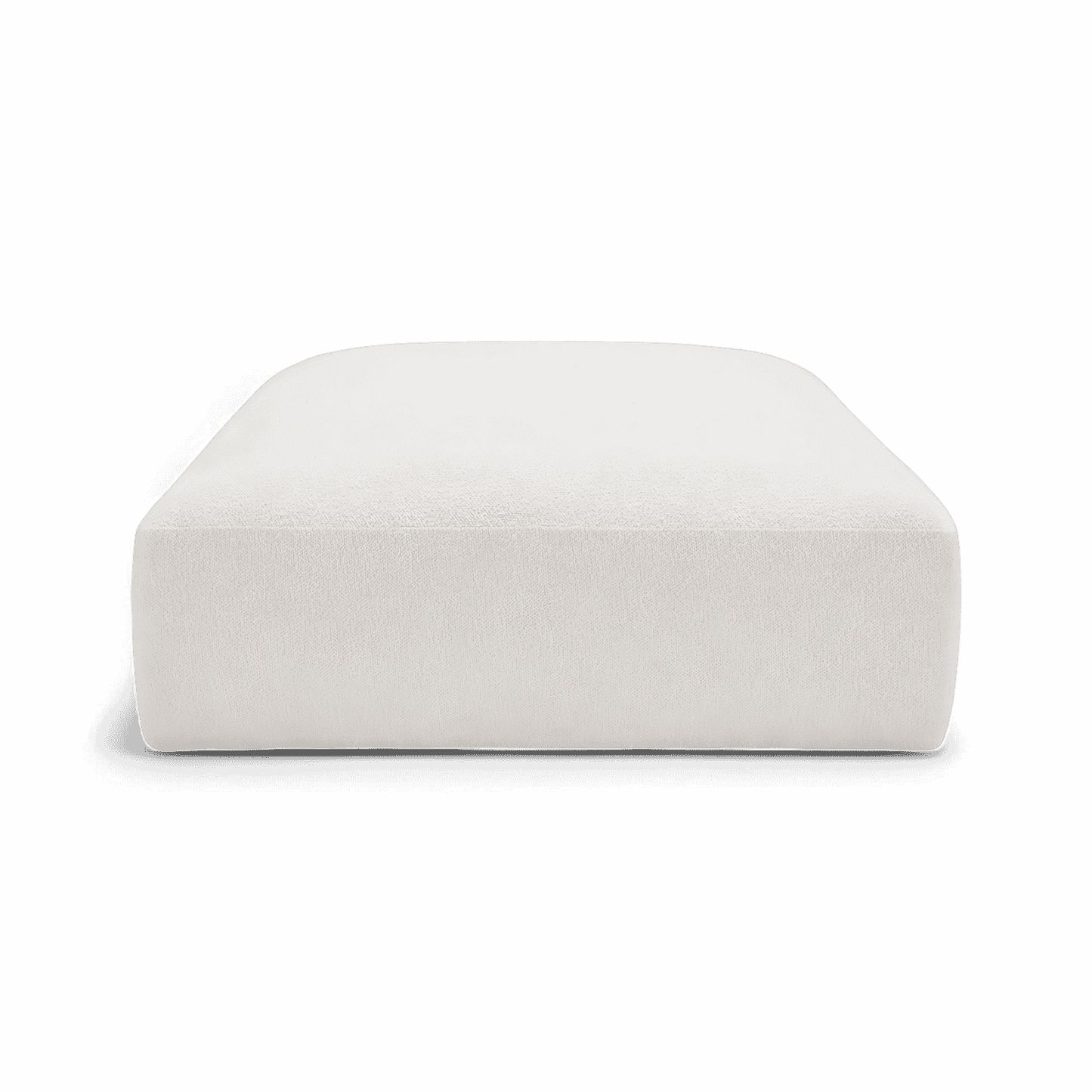 Gabriele Ottoman Blanc Boucle