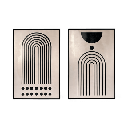 Contours doux 32 x 48 (ensemble de 2)