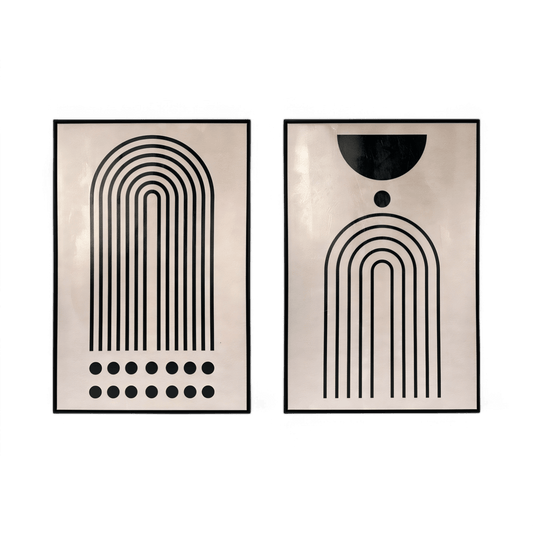 Contours doux 32 x 48 (ensemble de 2)