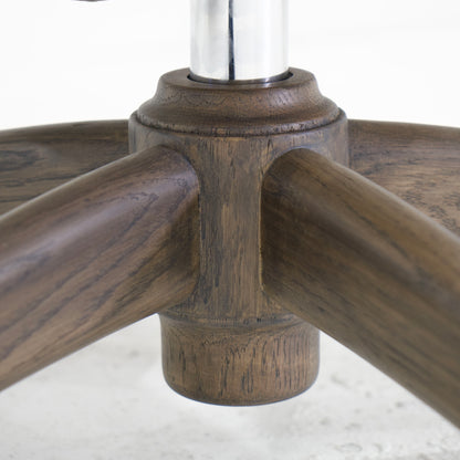 James - Oak Base Office Chair