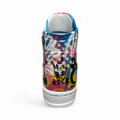 Sculpture graffiti en Jordanie