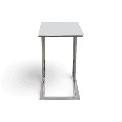 Table d'appoint Khloe blanche
