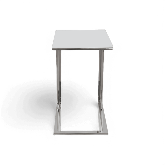 Table d'appoint Khloe blanche