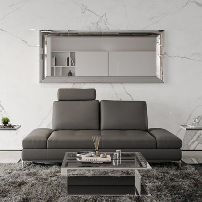 Canapé 2 places Livio Gris