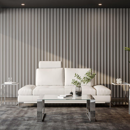 Canapé 2 places Livio Blanc