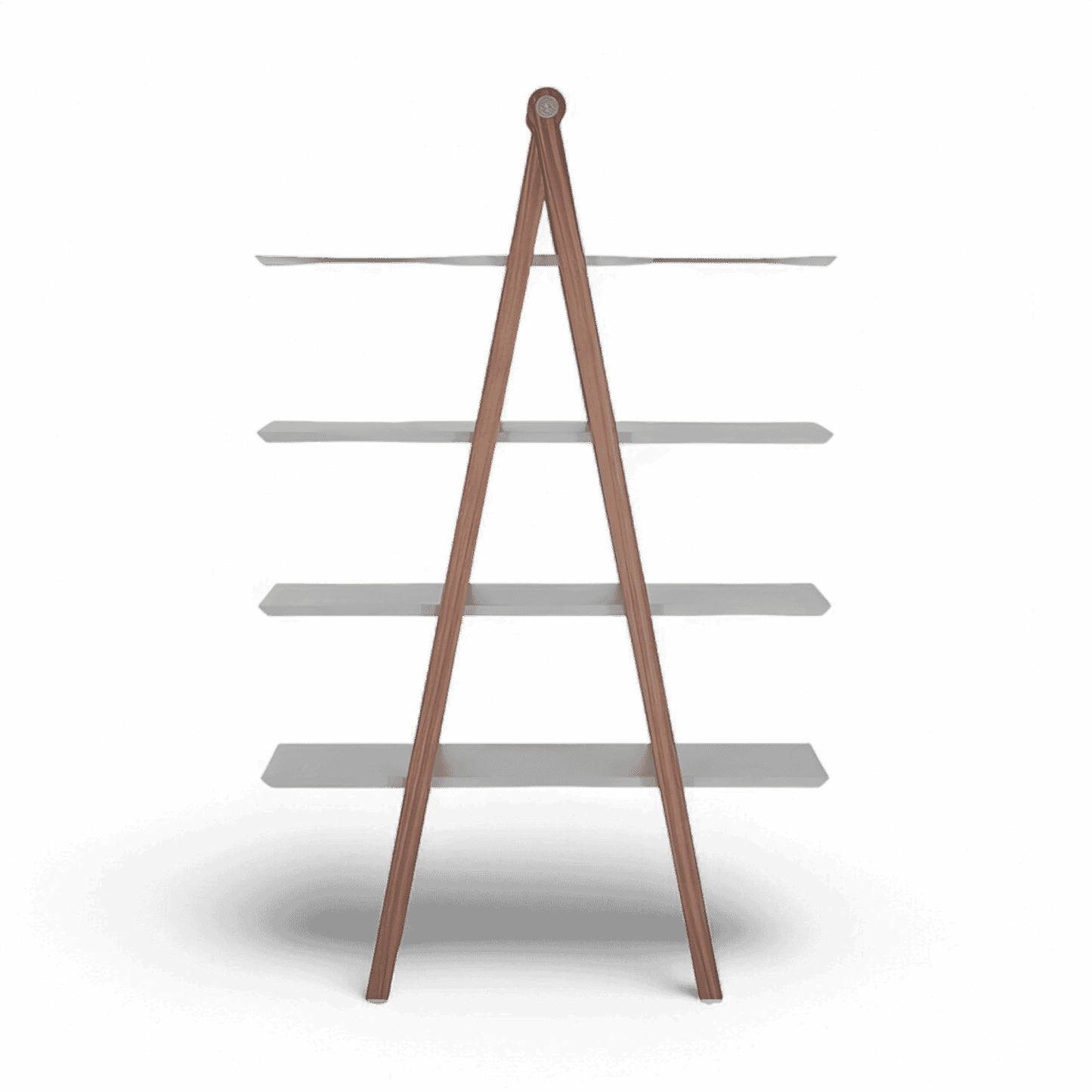 Bibliothèque Logan Noyer et Gris