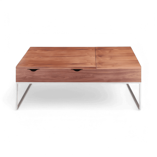 Table basse Lubeck en noyer