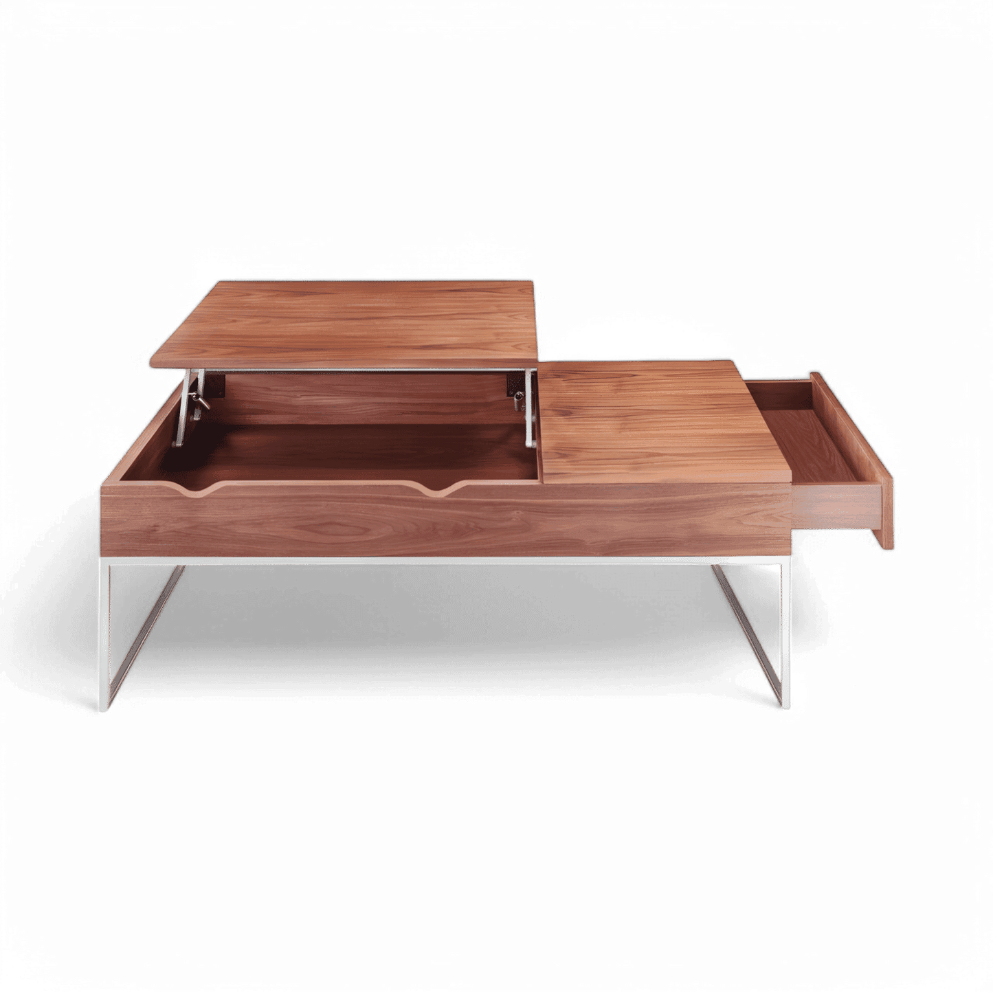 Table basse Lubeck en noyer