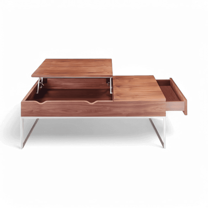 Table basse Lubeck en noyer