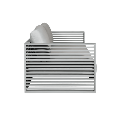 Canapé d'extérieur 3 places Mallorca gris