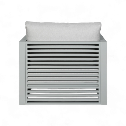 Fauteuil d'extérieur Mallorca gris