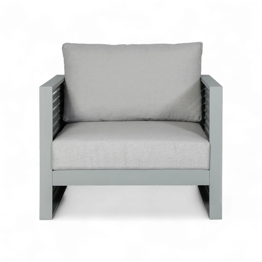 Fauteuil d'extérieur Mallorca gris