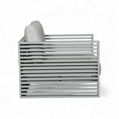 Fauteuil d'extérieur Mallorca gris